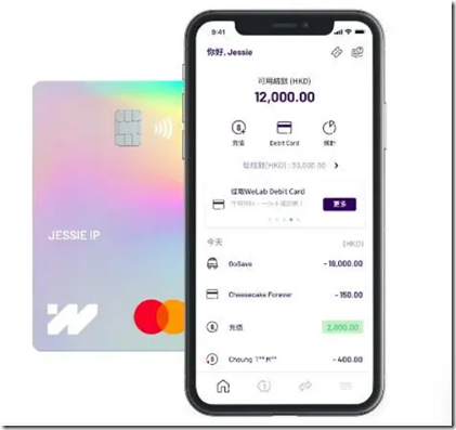 香港WeLab匯立銀行開戶中文教程 匯立銀行與Mastercard萬事達合作推出一張無卡號 Debit Card ，香港匯立銀行提供特斯拉無抵押貸款，全程手機操作 ，匯立銀行與Apple指定授權經銷商推出創新的月供計劃“Apple產品好賞分期計劃”